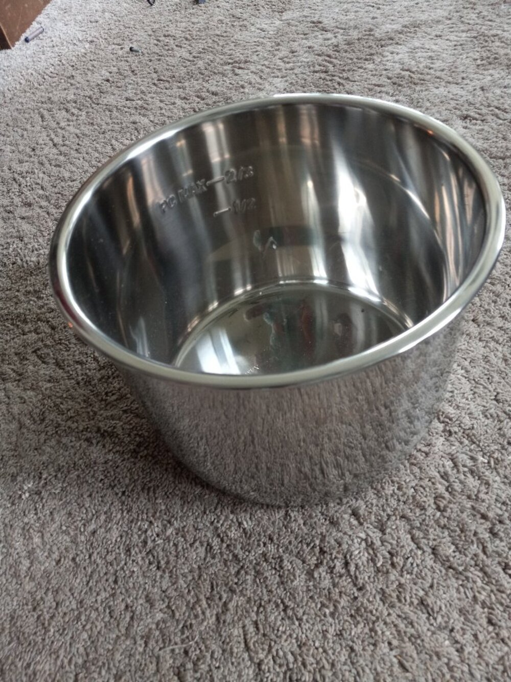 Instant Pot Stainless Steel Inner Cooking Pot 8-Qt, Polished Surface